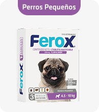 Ferox tableta perros pequeños de 4,5 - 10 Kg