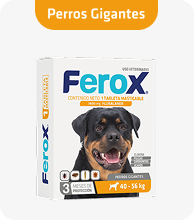 Ferox tableta perros grandes de 40 - 56 Kg